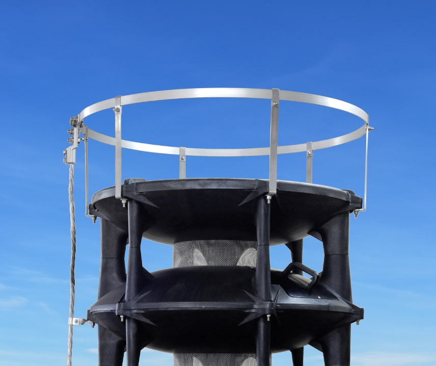 リング型専用避雷針 - WPS2900シリーズ専用雷保護設備